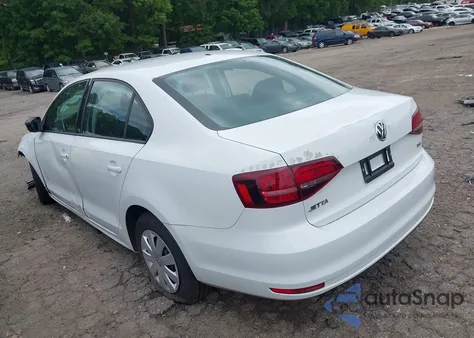 2016 Volkswagen Jetta 1.4T S z USA, uszkodzony, nr VIN 3VW267AJ1GM269989